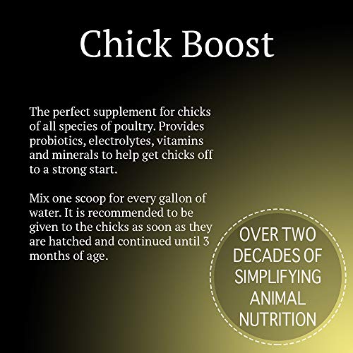 Animal Health Solutions - Chick Boost Probiotics, Help Boost Immunity in Newly Hatched Chicks (8 ounces)