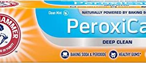 Arm & Hammer Dental Care Tartar Control Anti-Cavity Toothpaste with Fluoride Baking Soda & Peroxide, Fresh Mint 6 oz (170 g)