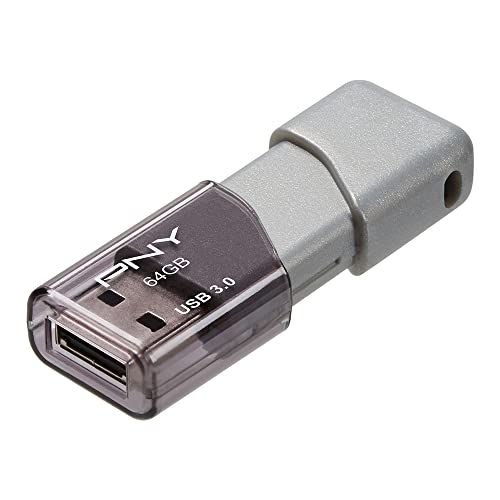 PNY 64GB Turbo Attache 3 USB 3.0 Flash Drive