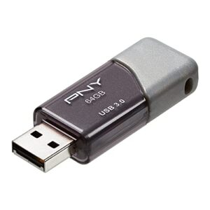 PNY 64GB Turbo Attache 3 USB 3.0 Flash Drive