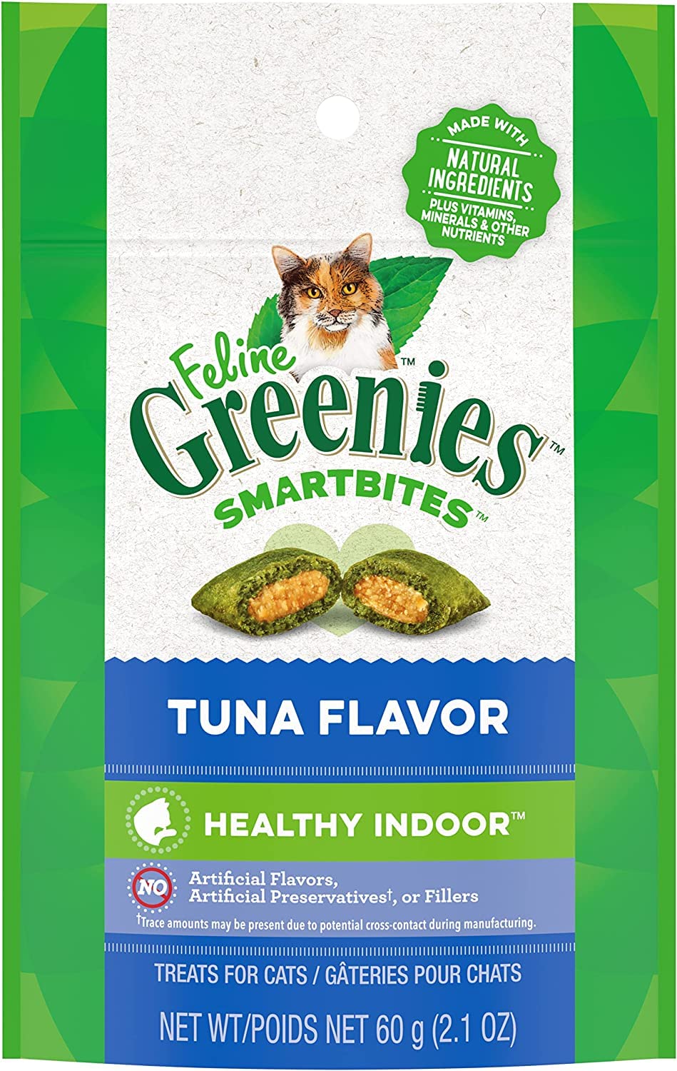 Greenies Smartbite Hairball Tuna Cat Treat