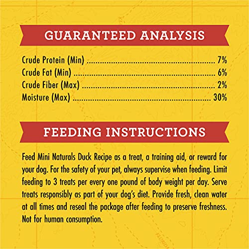 Zuke's Mini Naturals Training Dog Treats Duck Recipe - 16 Oz Bag