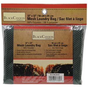 BlackCanyon Outfitters BCOMLBGN Mesh Laundry Bag for College or Delicates 22" x 32" Portable Let-It-Breathe Laundry Storage for Dorm College or Camp