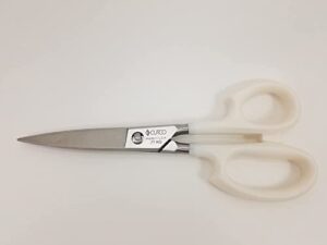 cutco model 77 super shears with "pearl" white handles........high carbon stainless blades...........still in the box from the factory