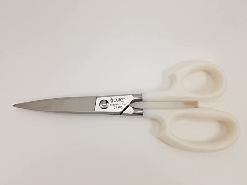 CUTCO Model 77 Super Shears with "Pearl" White handles........High Carbon Stainless blades...........still in the box from the factory