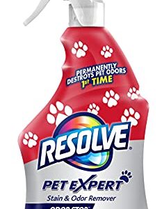 Resolve Pet Expert Carpet & Upholstery Cleaner - Removes Stains and Odors, 22 oz