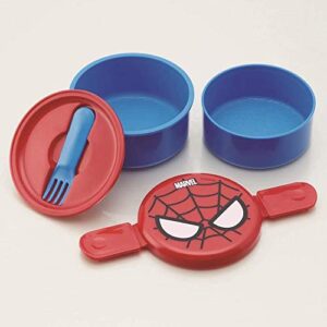 Spider-Man Round lunch box two-stage ONWR1 (japan import) by Skater