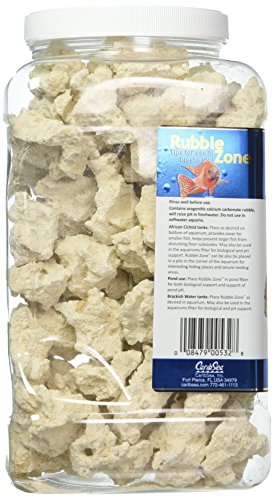 Carib Sea Aquatics Rubble Zone, 6 lb/1 Gallon, tan