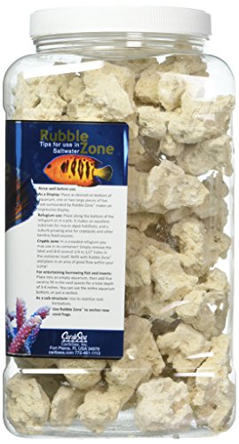 Carib Sea Aquatics Rubble Zone, 6 lb/1 Gallon, tan