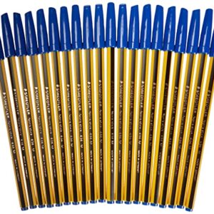 STAEDTLER 43403 Ballpoint Pen-Blue(set of 20)