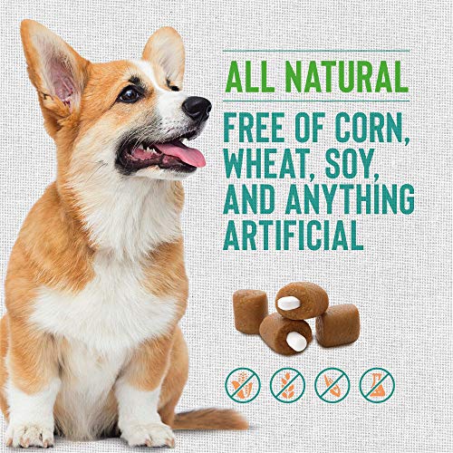 Presidio Pill Buddy Naturals - All Natural Ingredients - PB & Apple Recipe Pill Hiding Treats for Dogs - Make A Perfect Pill Concealing Pocket Or Pouch for Any Size Medication - 30 Servings