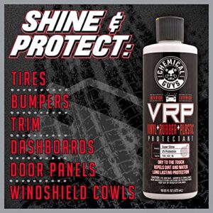 Chemical Guys TVD_107_16 VRP Vinyl, Rubber and Plastic Non-Greasy Dry-to-the-Touch Long Lasting Super Shine Dressing for Tires, Trim and More, Safe for Cars, Trucks, SUVs, RVs & More, 16 fl oz