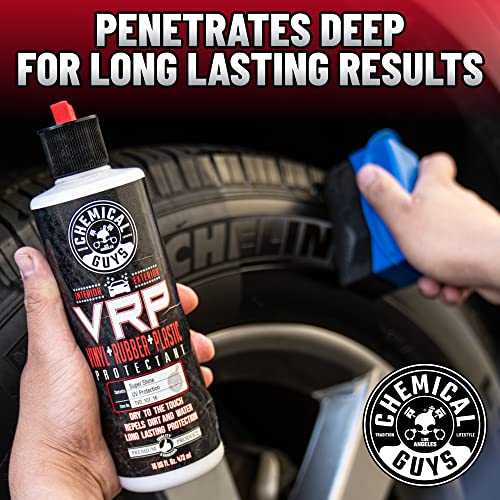 Chemical Guys TVD_107_16 VRP Vinyl, Rubber and Plastic Non-Greasy Dry-to-the-Touch Long Lasting Super Shine Dressing for Tires, Trim and More, Safe for Cars, Trucks, SUVs, RVs & More, 16 fl oz