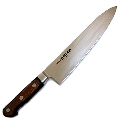 Houcho.com Suisin Inox Western-Style Knife Series, Genuine Sakai-Manufactured, Inox Steel 9.4" (240mm) Gyuto Knife