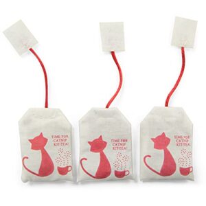 petlinks (3 set) tea zing catnip cat toys - randomly selected color, 3 set