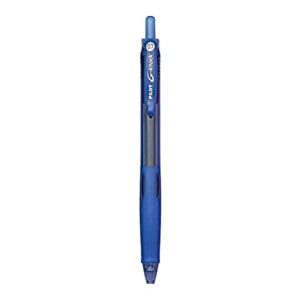 PILOT 31507 Rolling Ball Pen,Gel Ink,Refill.,Fine Pt,Blue Ink/Barrel