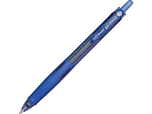 PILOT 31507 Rolling Ball Pen,Gel Ink,Refill.,Fine Pt,Blue Ink/Barrel