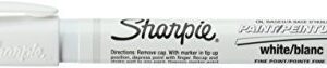 SHARPIE Fine Point Paint Marker [Set of 3] Color: White