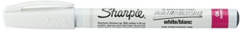 SHARPIE Fine Point Paint Marker [Set of 3] Color: White