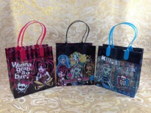 24pc monster high treat bags loot bags party favors goodie bag gothic candy bags