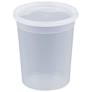 Pactiv YSD2532 DELItainer Translucent 32 Oz. Container - 240 / CS