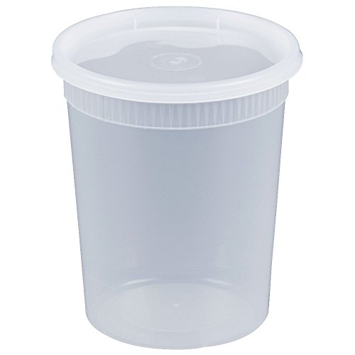 Pactiv YSD2532 DELItainer Translucent 32 Oz. Container - 240 / CS