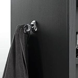 KOHLER K-72572-CP Artifacts Double robe hook, Polished Chrome