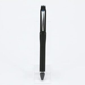 UniJet Stream Prime High Grade Multi Ballpoint Pen 0.7mm 3 Colors & Mechanical pencilx3000;0.5mm (Black Red Blue) MSXE4-5000-07 (Black)