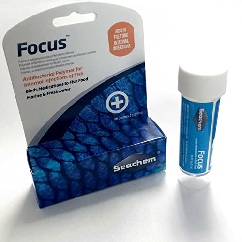 Seachem Focus Freshwater and Marine Fish Medication, 5 Grams
