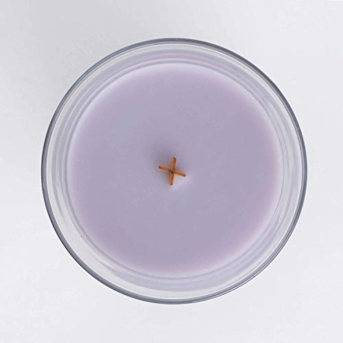 Woodwick Mini Candle-Lavender Spa, Purple, 6.8 x 6.8 x 7.8 cm