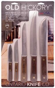 old hickory 705 old hickory kitchen knife 5 piece set