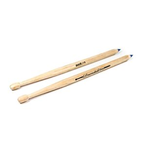 suck uk | drumsticks ballpoint pens | blue rollerball pens | novelty stationary supplies | blue pens shaped liked drum sticks | from stationery kit to drum kit