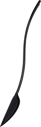 Carlisle FoodService Products Plastic Solid Spoon, 10 Inches, Black