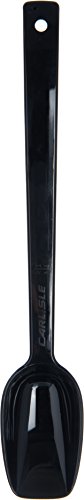 Carlisle FoodService Products Plastic Solid Spoon, 10 Inches, Black