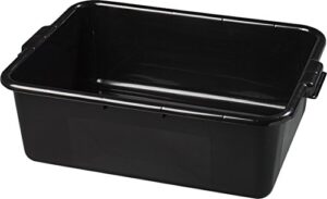 carlisle foodservice products 44011skd-03 bus boxes-black