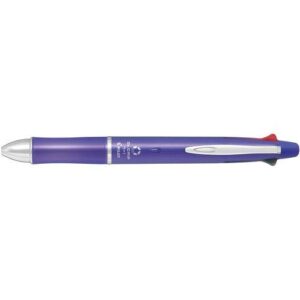 pilot dr. grip 41 4 color 0.5 mm ballpoint multi pen 0.5 mm pencil - series i - lavender