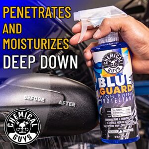 Chemical Guys TVD_103_16 Blue Guard II Wet Look Premium Sprayable High Gloss Shine Dressing and Conditioner for Rubber and Plastic Safe for Cars, Trucks, Motorcycles, RVs & More, 16 fl oz