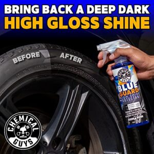 Chemical Guys TVD_103_16 Blue Guard II Wet Look Premium Sprayable High Gloss Shine Dressing and Conditioner for Rubber and Plastic Safe for Cars, Trucks, Motorcycles, RVs & More, 16 fl oz