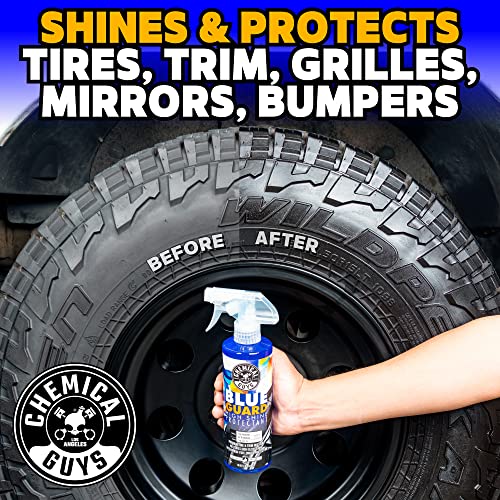 Chemical Guys TVD_103_16 Blue Guard II Wet Look Premium Sprayable High Gloss Shine Dressing and Conditioner for Rubber and Plastic Safe for Cars, Trucks, Motorcycles, RVs & More, 16 fl oz