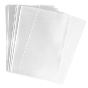 100x Clear Flat Cello/Cellophane Treat Bag 6x8 inch(1.2mil) Gift Basket Supplies