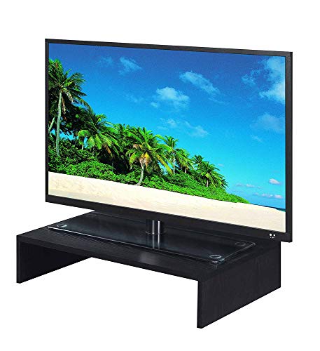 Convenience Concepts Small Designs2Go Monitor Riser for TVs up to 26 Inches, Black