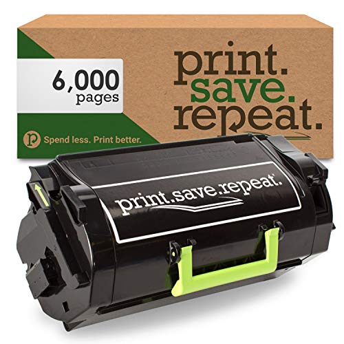 Print.Save.Repeat. Lexmark 521 Remanufactured Toner Cartridge for MS710, MS711, MS810, MS811, MS812 Laser Printer [6,000 Pages]