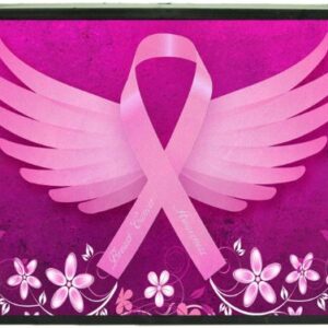 Breast Cancer Awareness Wings - Hitch Cover 2" Receiver from Redeye Laserworks