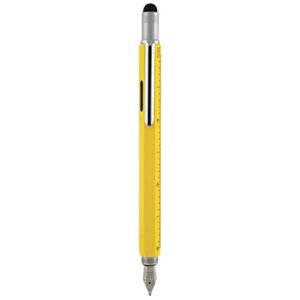 monteverde usa one touch tool pen, fountain pen, yellow (mv35231),medium