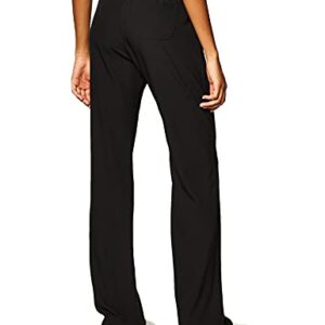 HeartSoul Scrubs womens Drawstring Medical Scrubs Pants, Black, Medium US