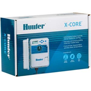 Hunter Sprinkler XC400 X-Core 4-Station Outdoor Irrigation Controller, Small