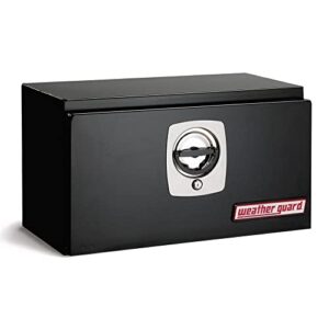 Weather Guard (525502 Mini Underbed Tool Box, Steel, Black