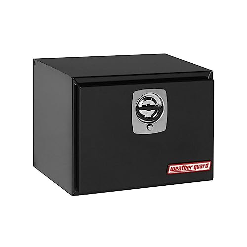 Weather Guard (524502 Underbed Tool Box, Steel, Black