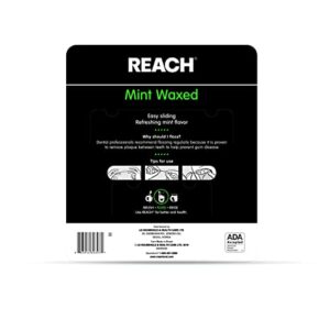 Johnson & Johnson Reach Mint Waxed Dental Floss, 5 Count