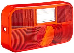 bargman 30-92-704 taillight lens, red